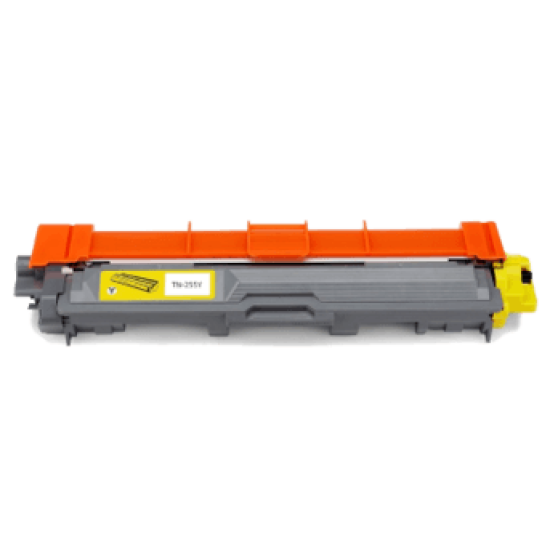 Brother TN255Y Yellow High Capacity Toner Cartridge Compatible