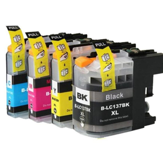 Compatible Brother LC135XL Ink Cartridge compatible C+M+Y Value Pack