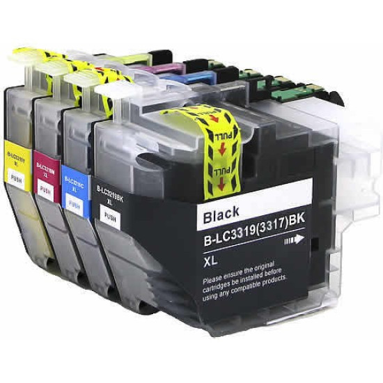 LC3319XL Ink Cartridge compatible - Full Set (BK+C+M+Y) Compatible