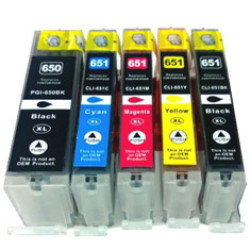 Compatible Canon PGI650PGBK XL Ink Cartridge compatible