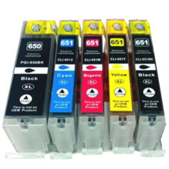 Compatible Canon PGI650PGBK XL Ink Cartridge compatible