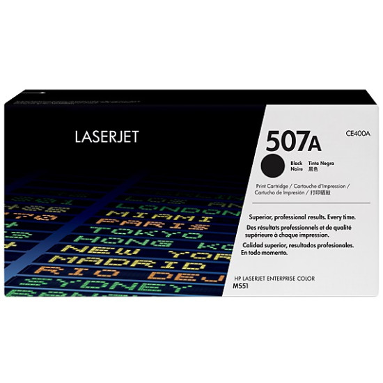 Compatible HP 507A CE400A Toner Cartridge compatible
