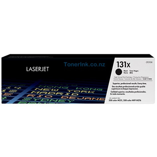 Compatible HP CF210X Black High Yield Toner Cartridge compatible 