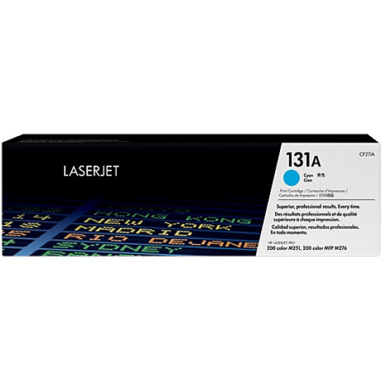Compatible HP CF211A Cyan Toner Cartridge compatible 