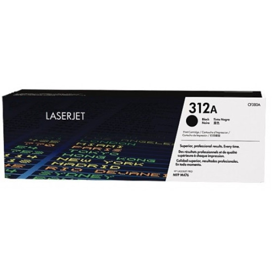 Compatible HP 312A CF380A Black Toner Cartridge compatible