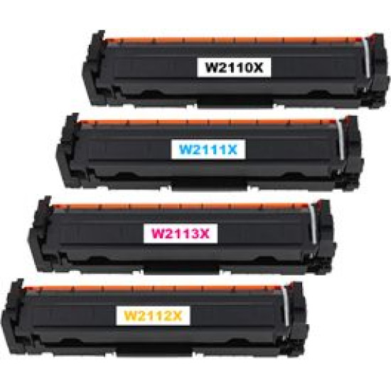 Compatible HP 206X W2110X M283fdw Toner Cartridge compatible without smart chip