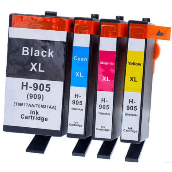 Compatible HP 905XL HP905 XL Ink Cartridge compatible Full Set compatible
