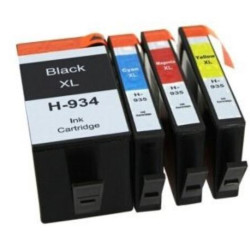 Compatible HP 934XL 935XL Black / Cyan / Magenta / Yellow Ink Cartridge compatible